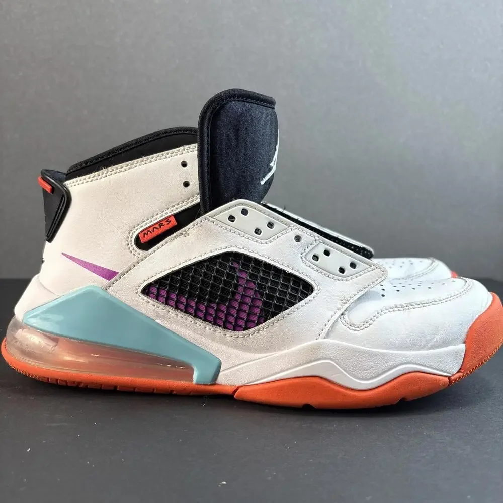 Nike Jordan Mars 270 Mid White Hyper Violet Size‎ 7Y Retro School Streetwear